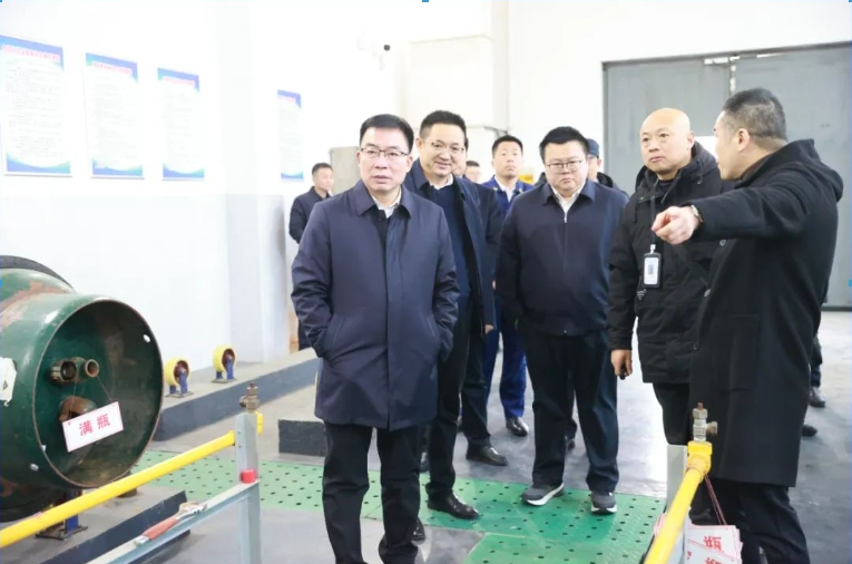 领导调研 | 市委书记何益军带队督查元旦节前安全供水保障工作